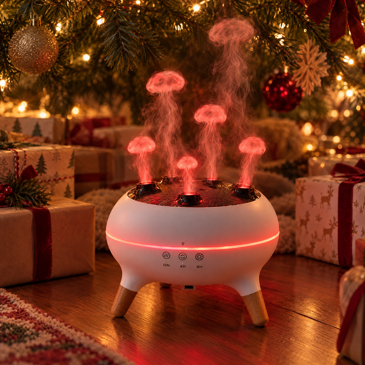 Moon Jelly Diffuser with its free essential oil set